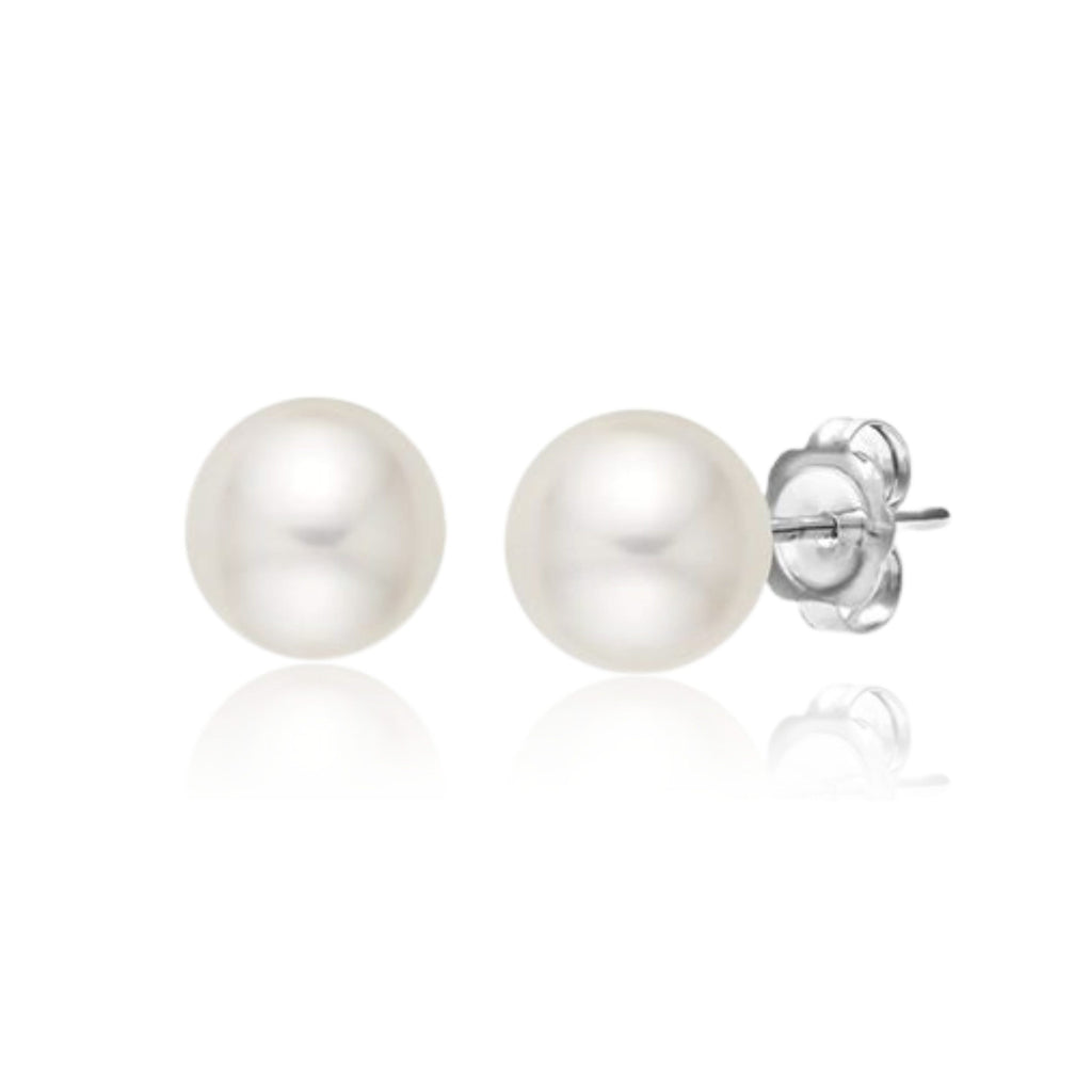 Silver 925 Pearl Stud Earring