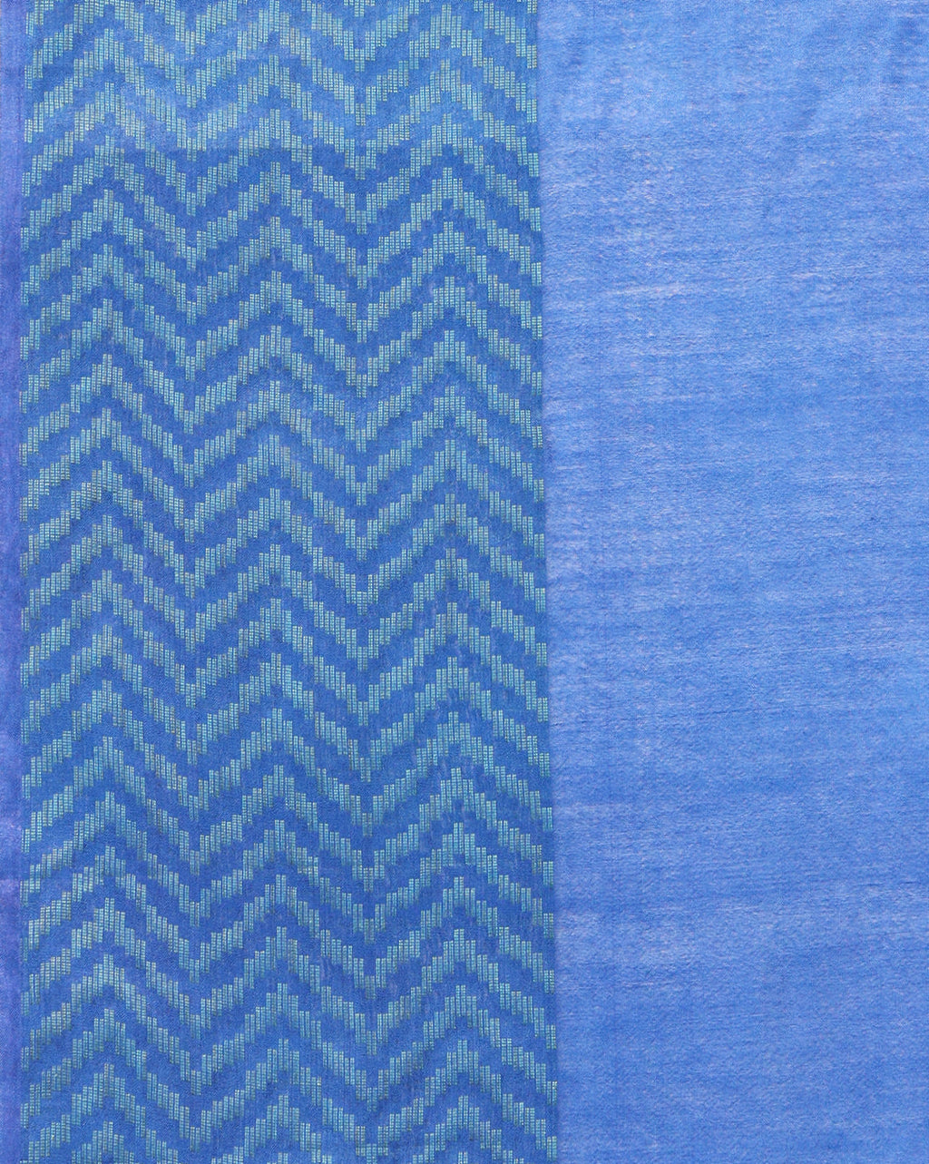Mesmerizing Chanderi Silk Blue Saree