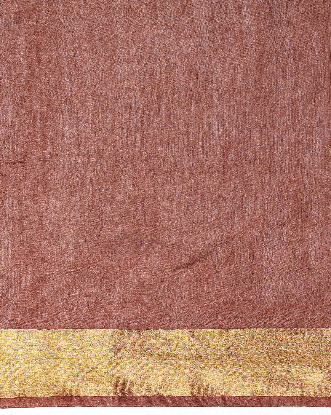 Handloom Kota Silk Unique Beige & Brown Saree