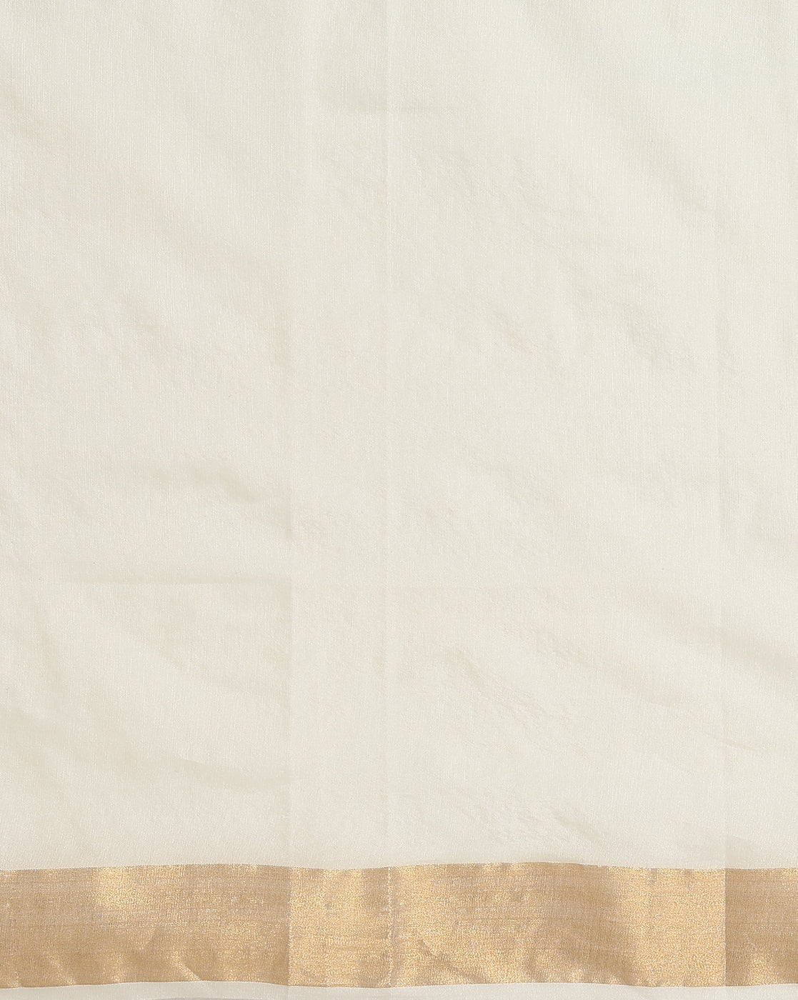 Handloom Kota Silk Poetic Beige & Blue Saree