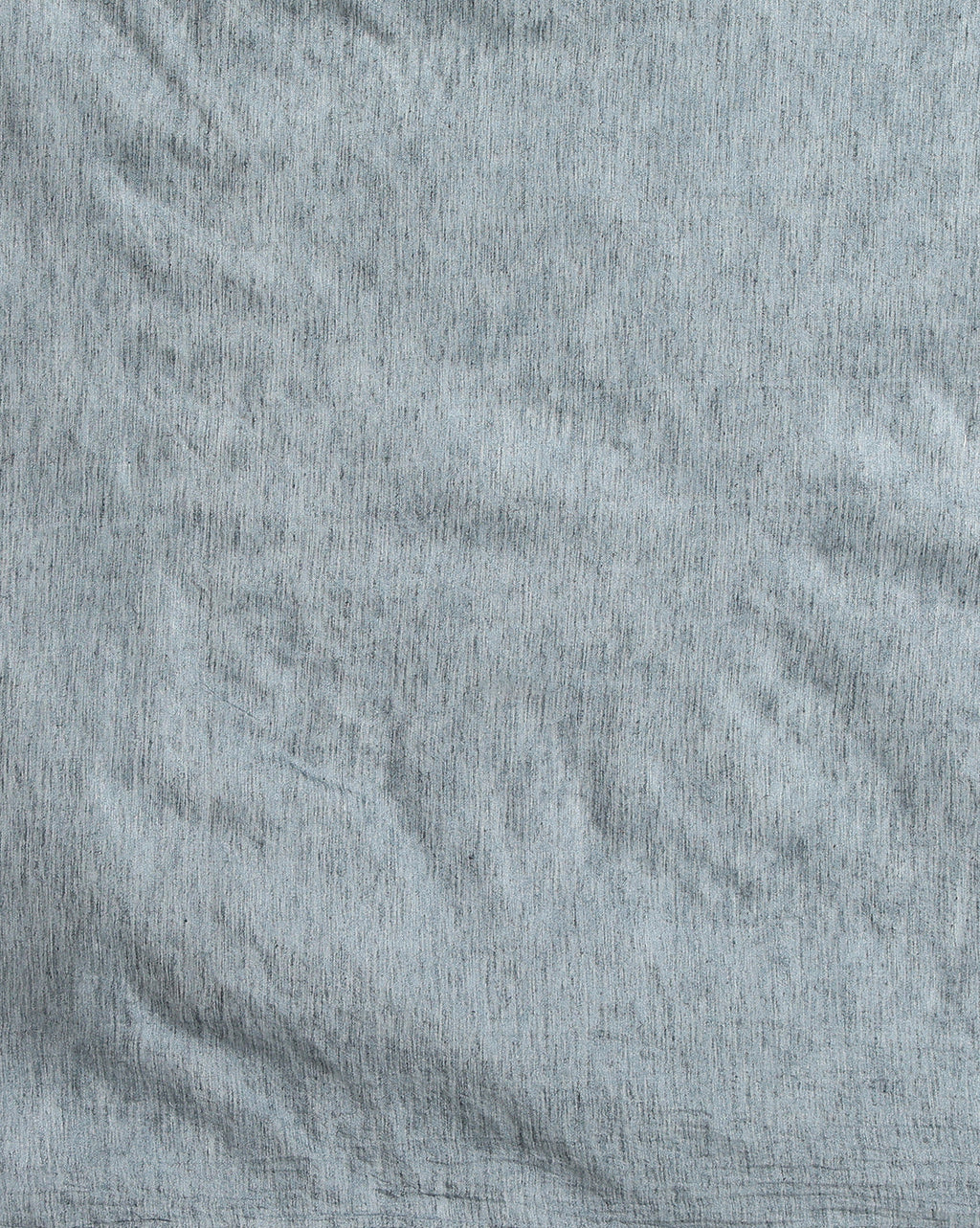 Luminous Pure Eri Tussar Silk Gray Saree
