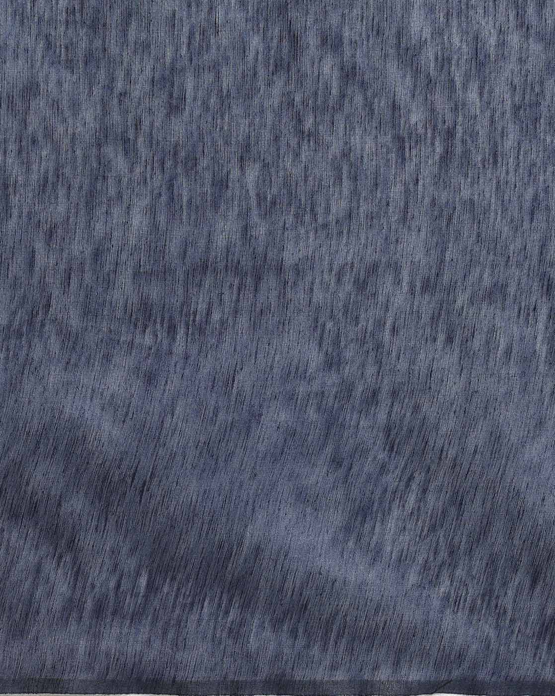 Adorable Eri Tussar Silk Embroidered Blue Saree
