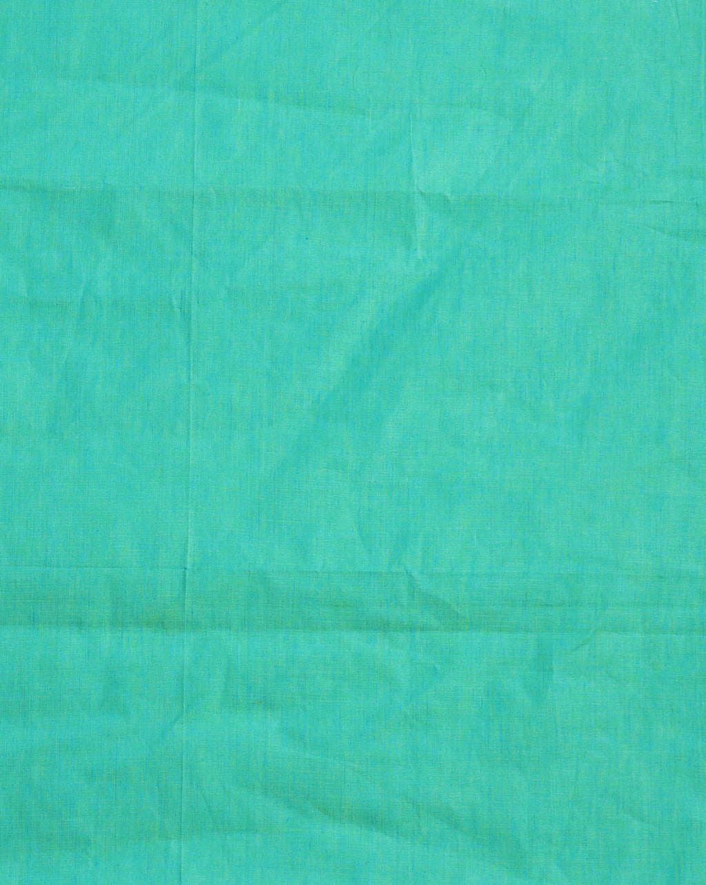 Pure Linen Modern White Dupatta & Katan Silk Green Top Set