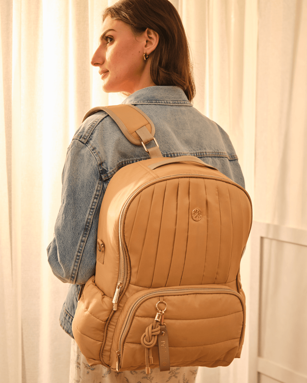 The Coast Diaper Bag - Caramel