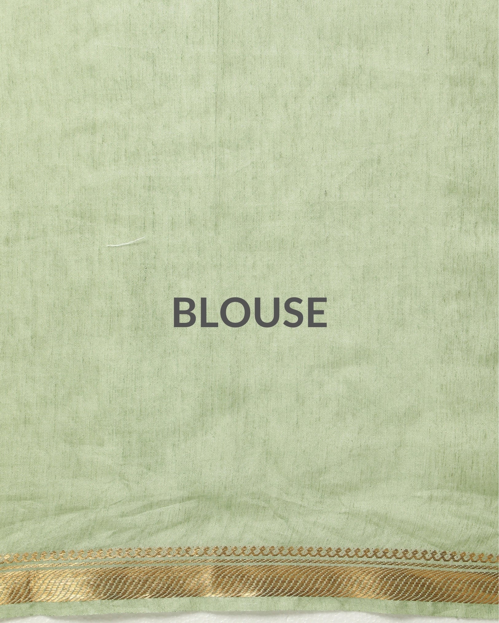 Mysterious Silk Linen Embroidered Green Saree