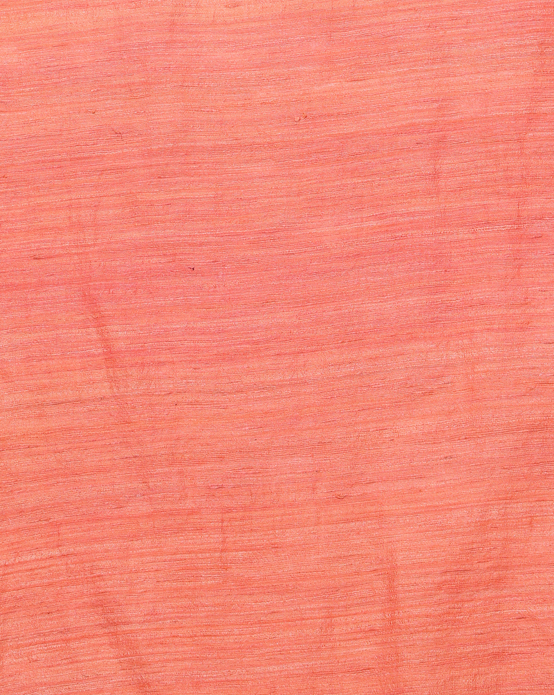 Silkmark Ghicha Tussar Enchanting Orange Saree