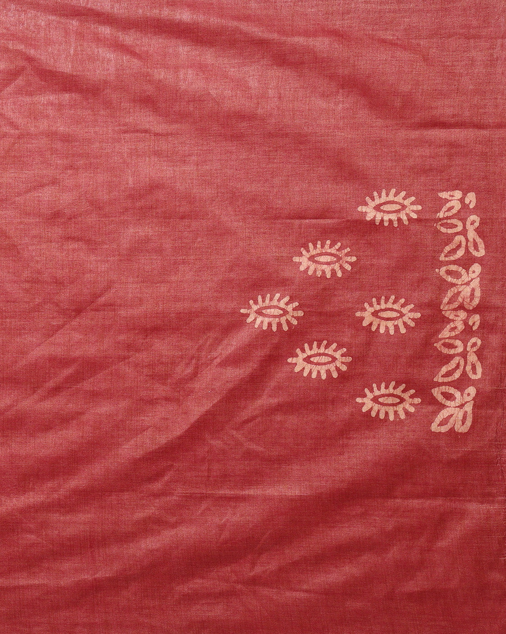Khadi Cotton Wax Batik Hand Dyed Green Suit
