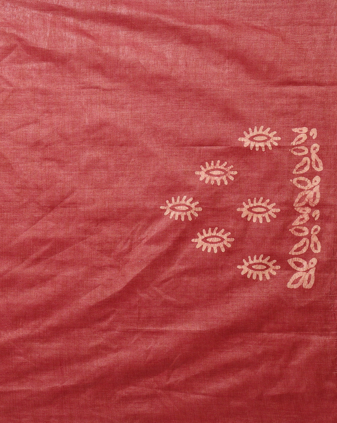 Khadi Cotton Wax Batik Hand Dyed Green Suit