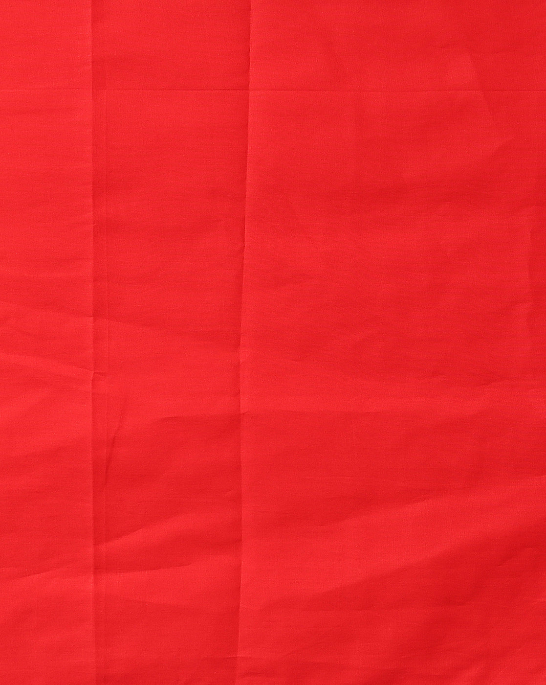 Quaint Kota Doria Red Blockprinted Suit (Top+Dupatta+Bottom)