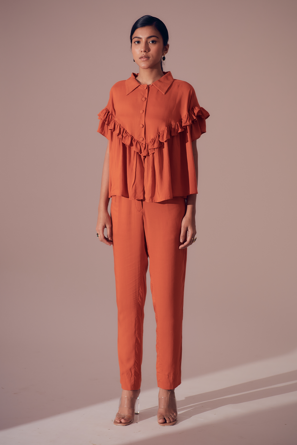 Fiji Top - Sunset Orange