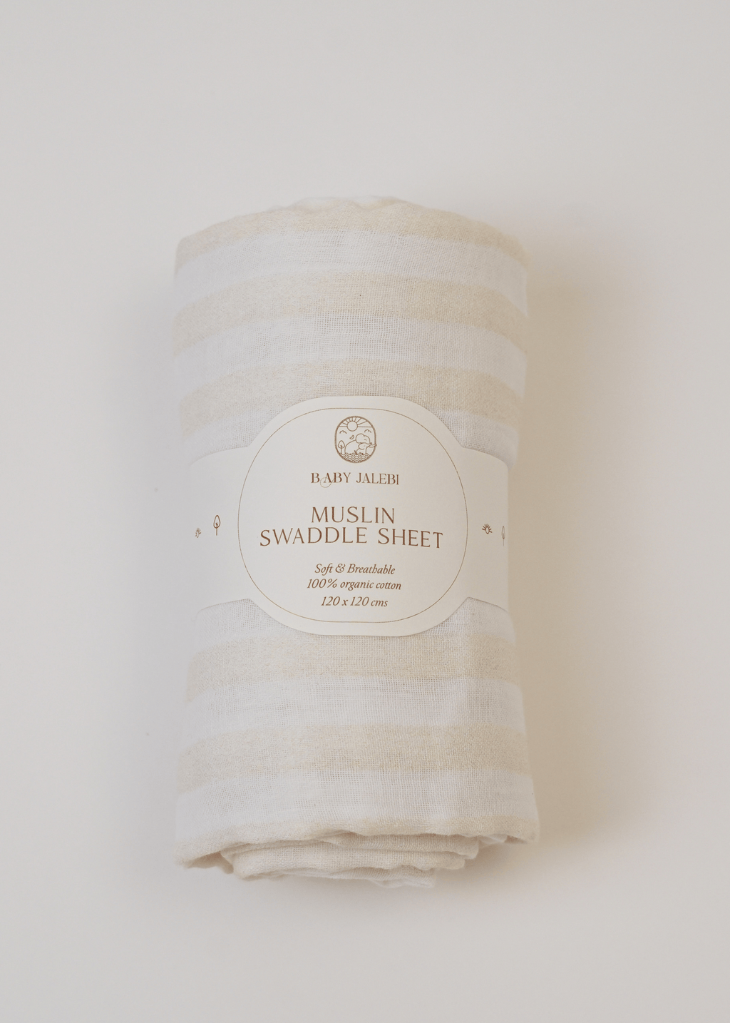 Stripes Organic Muslin Swaddle Set of 2