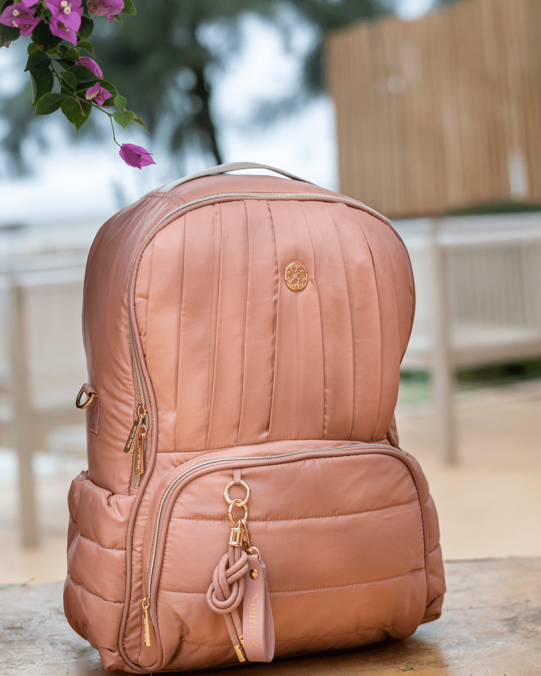 The Coast Diaper Bag - Dusty Rose