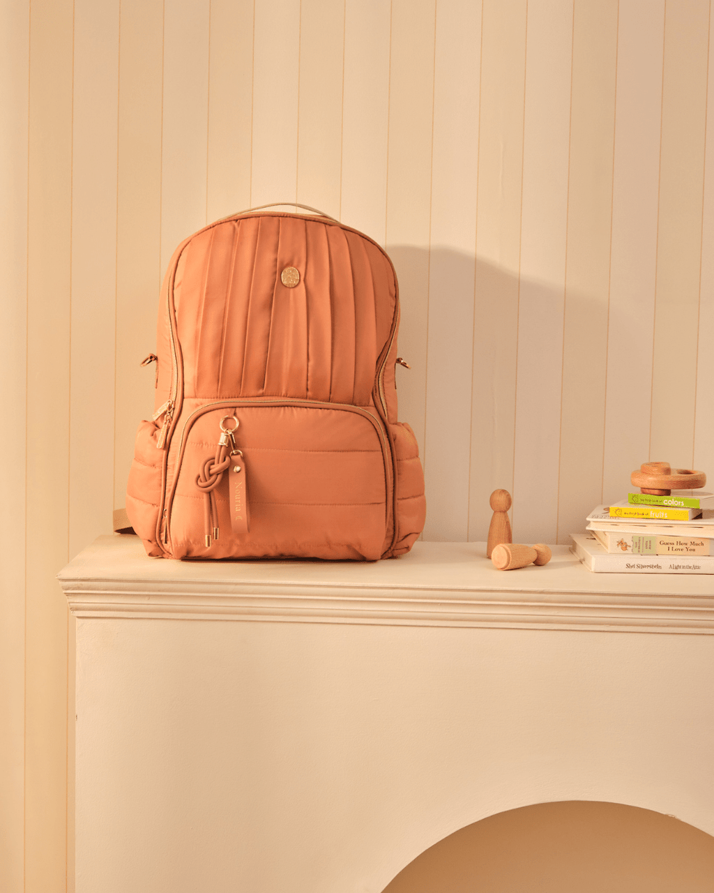 The Coast Diaper Bag - Dusty Rose