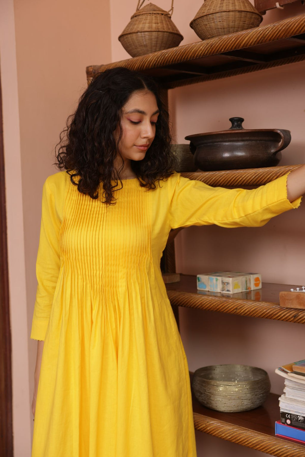 Flamingo Kurta - Yell