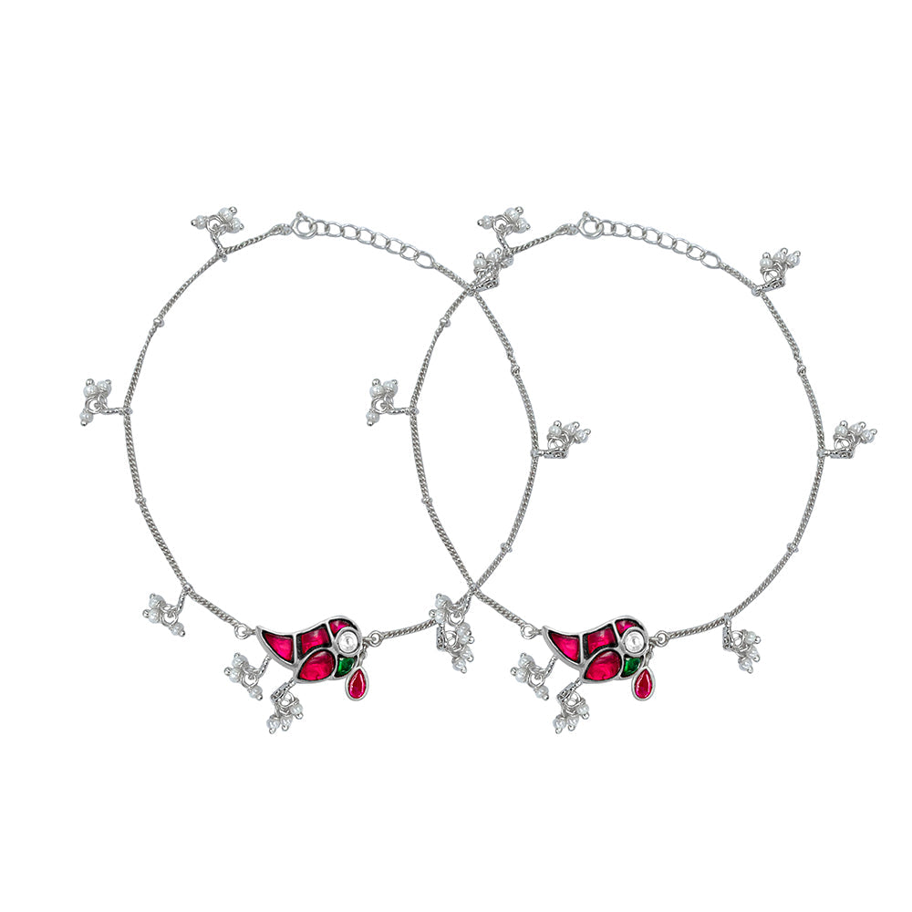 Mithu Pure 925 Silver Anklets