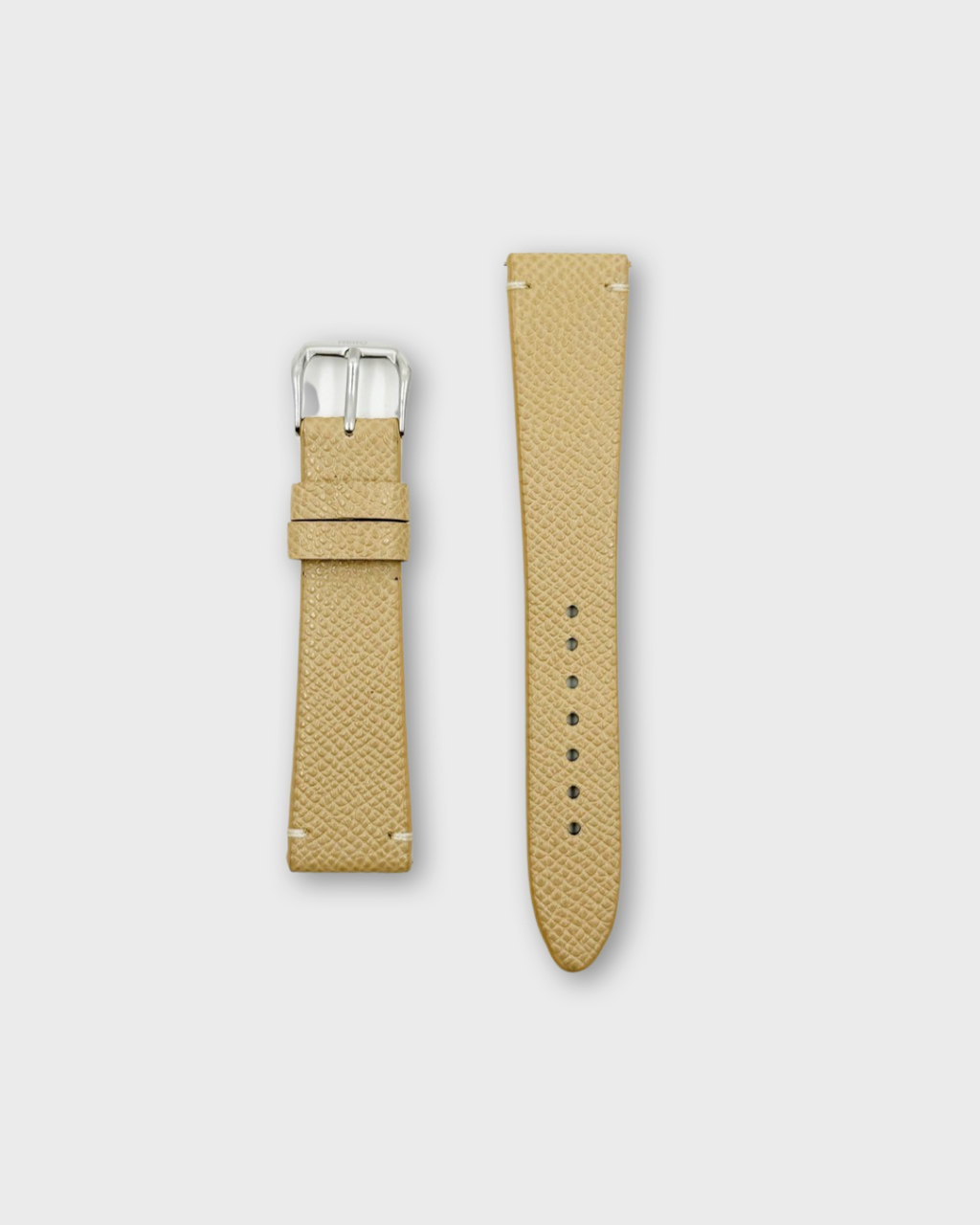 LATTE__INTRO STRAP - Yellow pure leather strap for watches