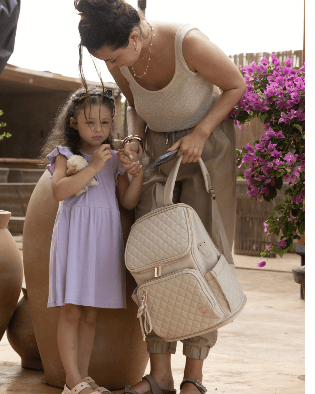 The Voyager Duo  - City Trooper & Mama Mia - Ecru