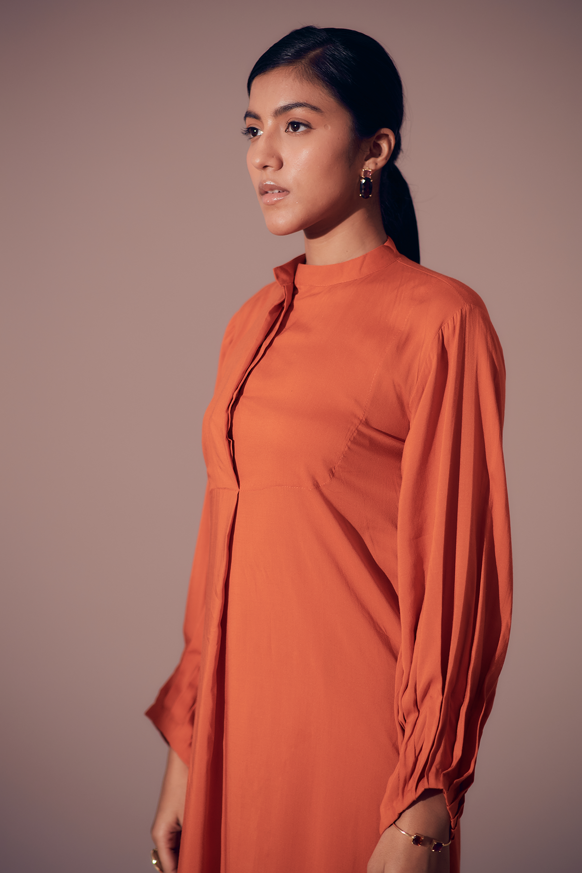 Napa Long shirt - Sunset Orange