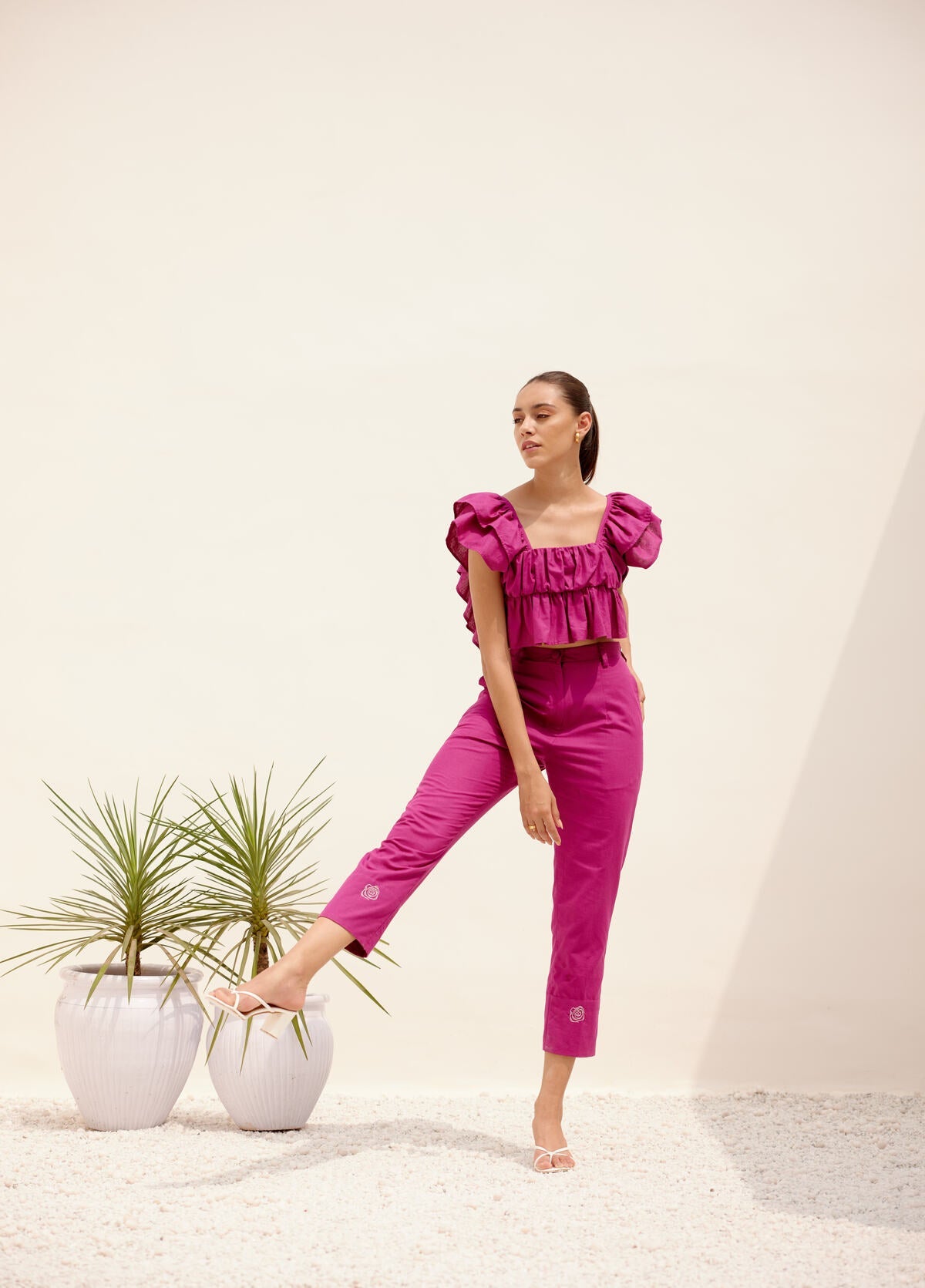 Amour Top - Magenta