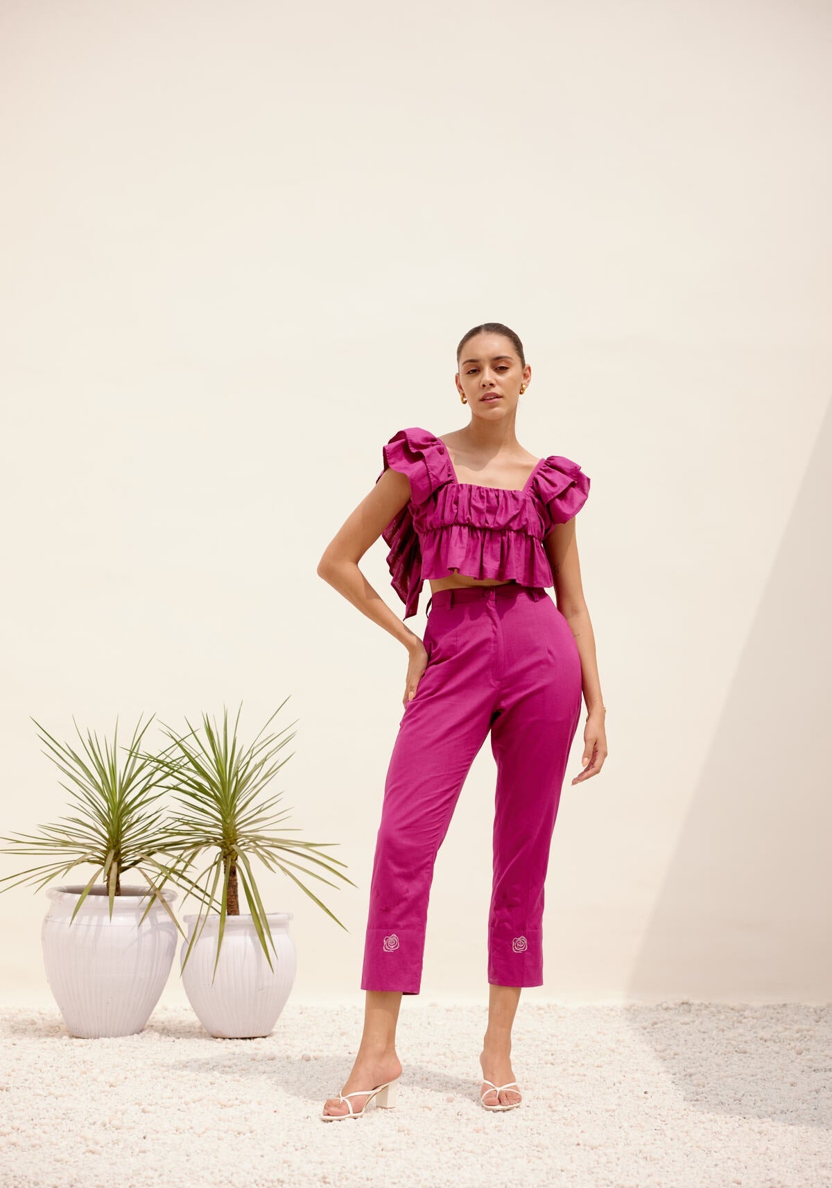 Amour Top - Magenta