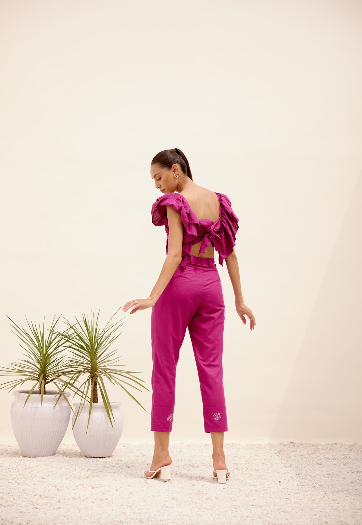 Amour Top - Magenta