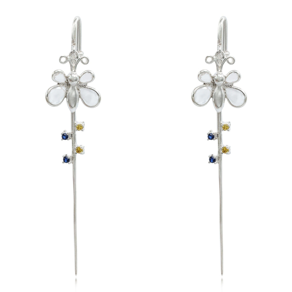Silver Butterfly Earcuff