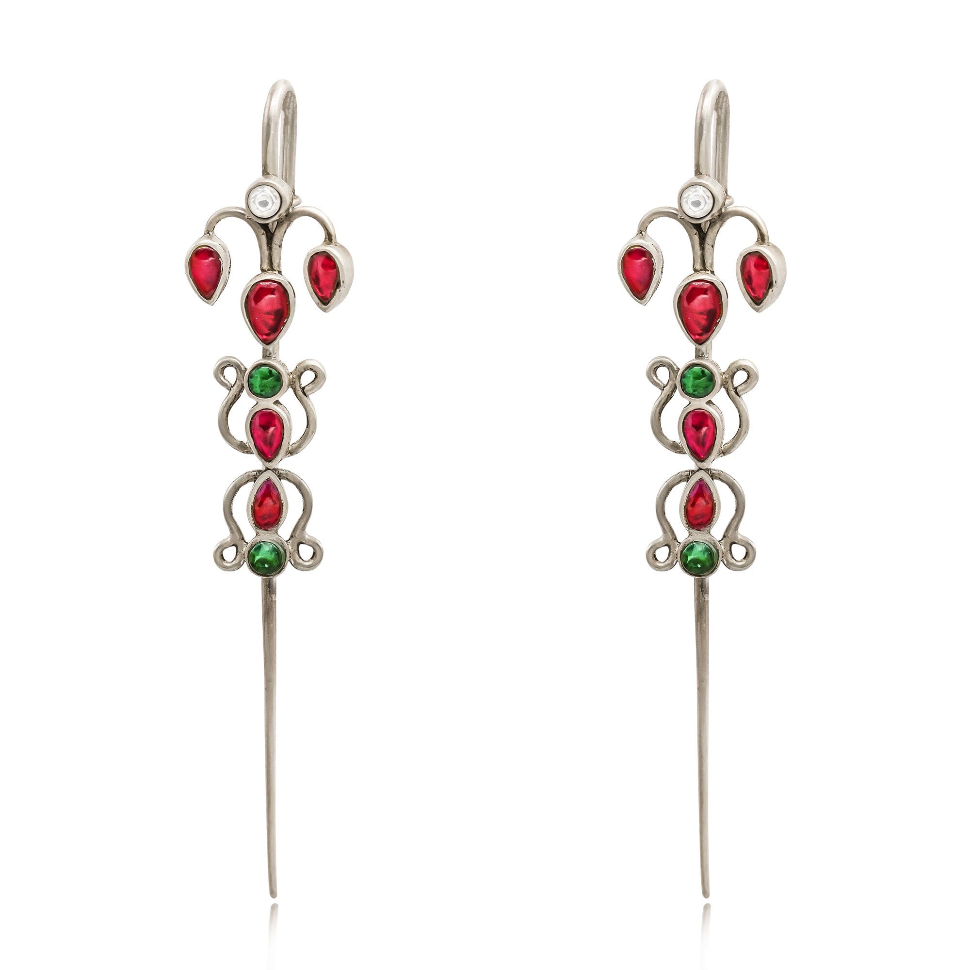 Traditional Silver 92.5 Needle Ear Cuff