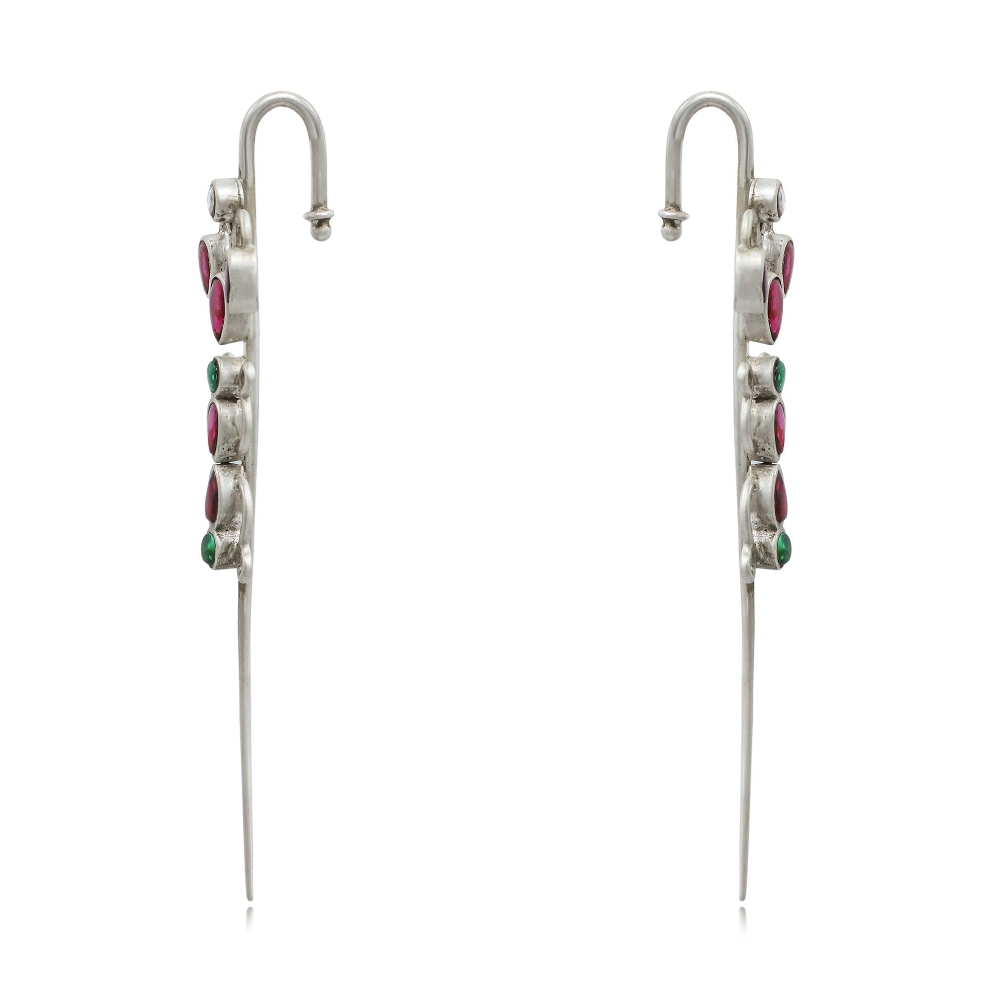 Traditional Silver 92.5 Needle Ear Cuff
