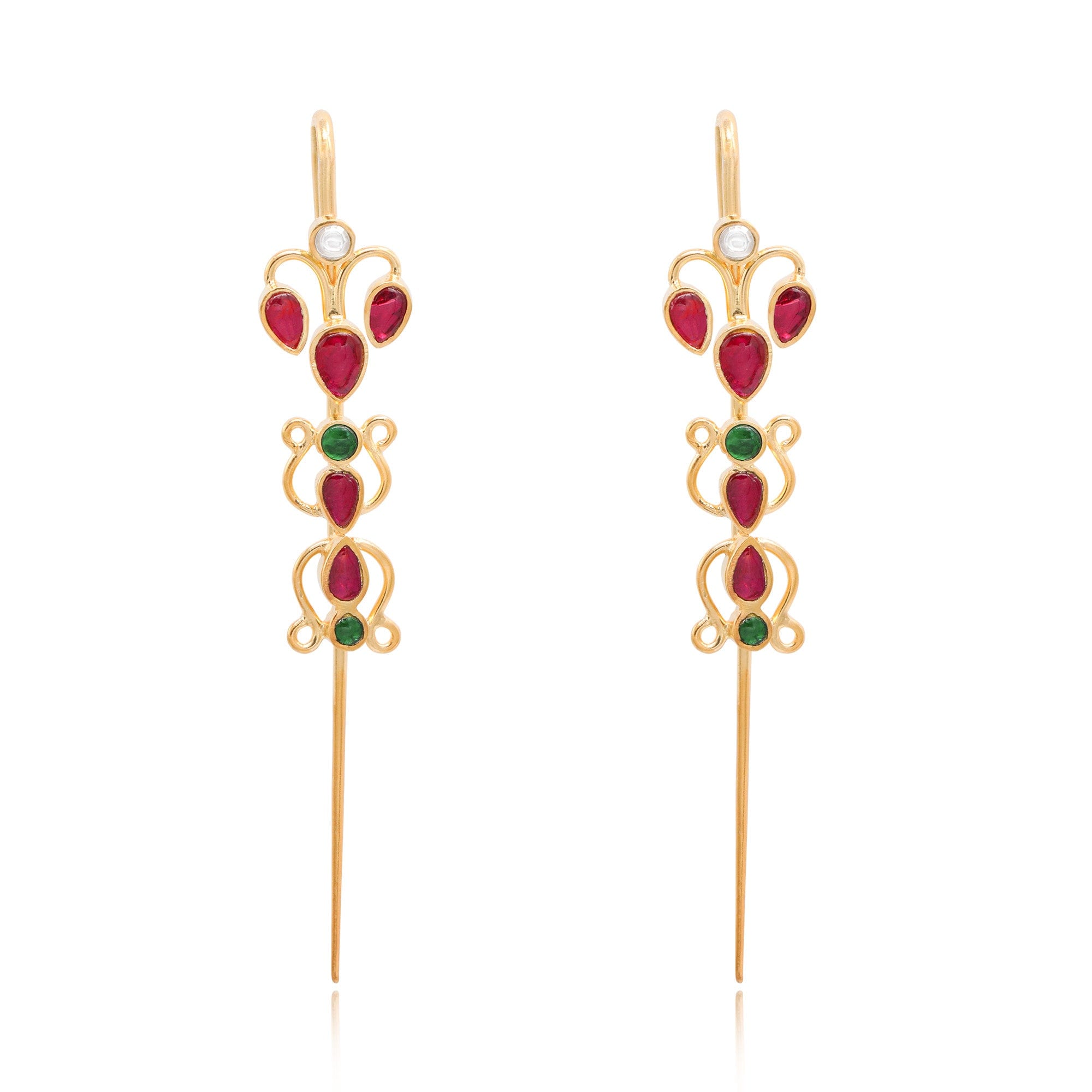 Traditional Silver 92.5 Needle Ear Cuff
