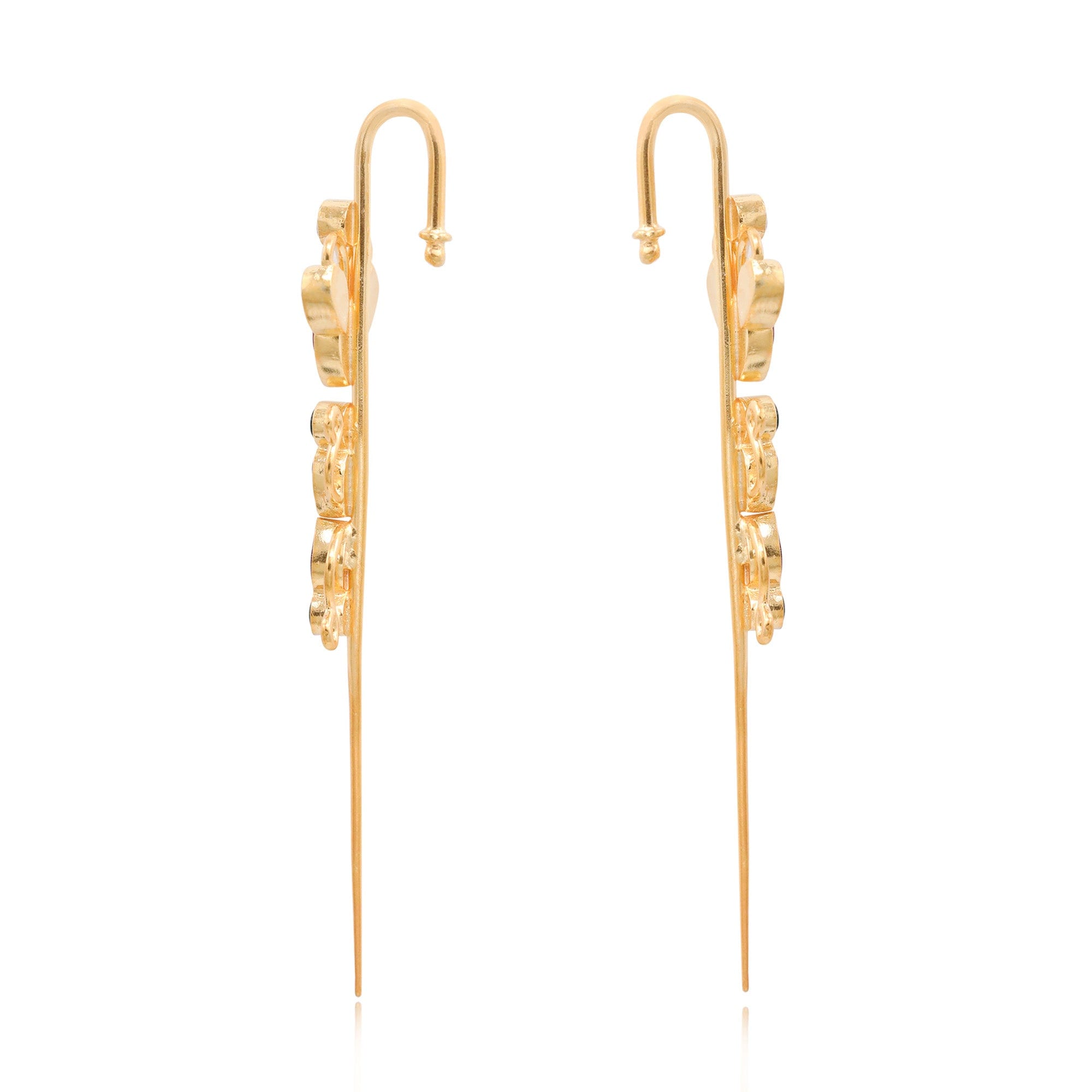 Traditional Silver 92.5 Needle Ear Cuff