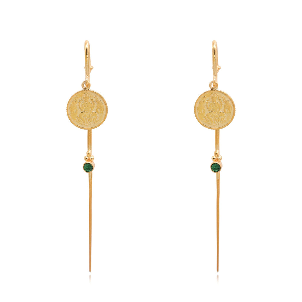 Silver Coin Earcuff