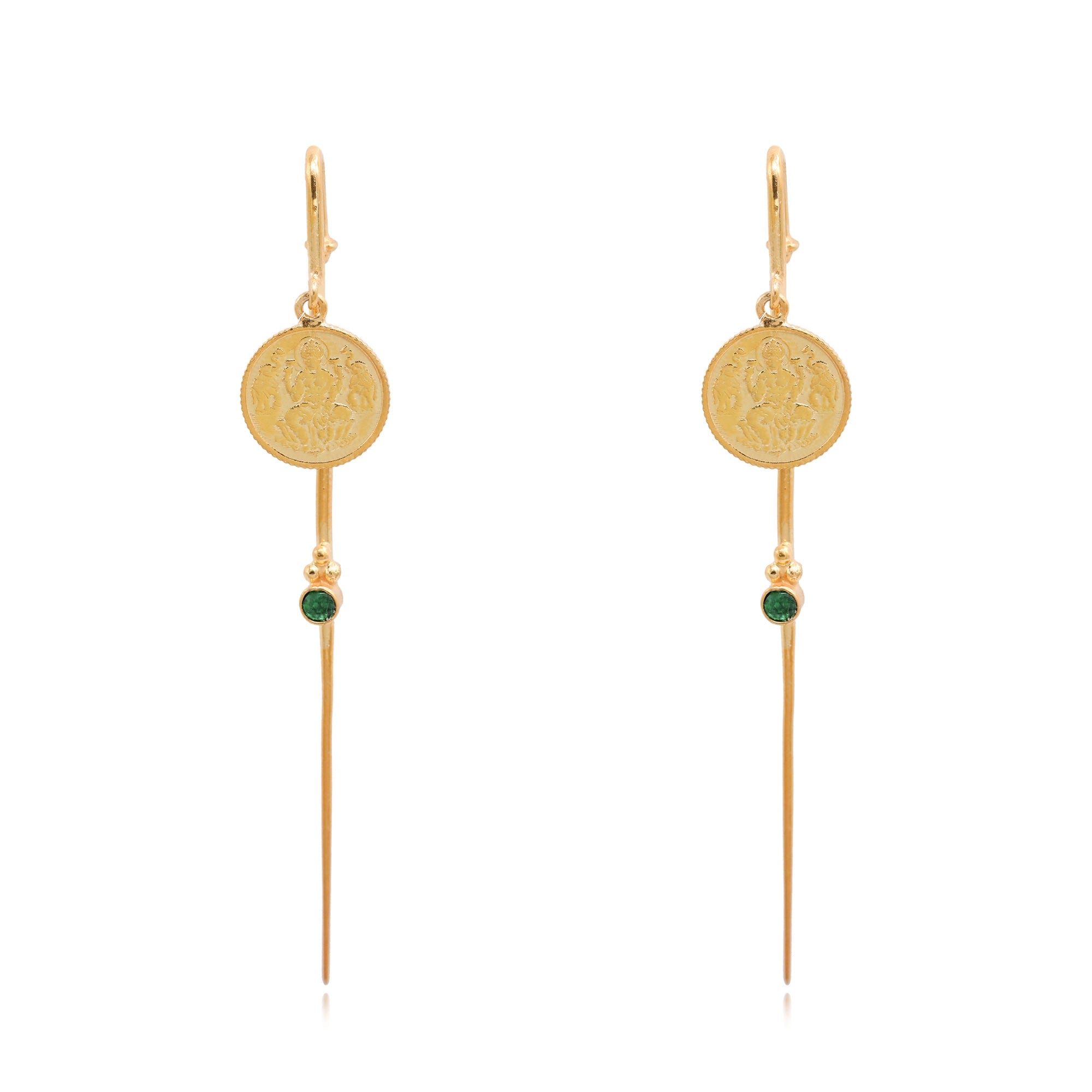 Silver Coin Earcuff