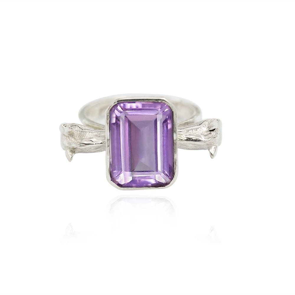 SITAYAN Ashwamedh Amethyst Ring
