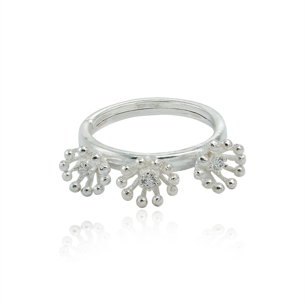 SITAYAN Silver Sanjeevani Ring