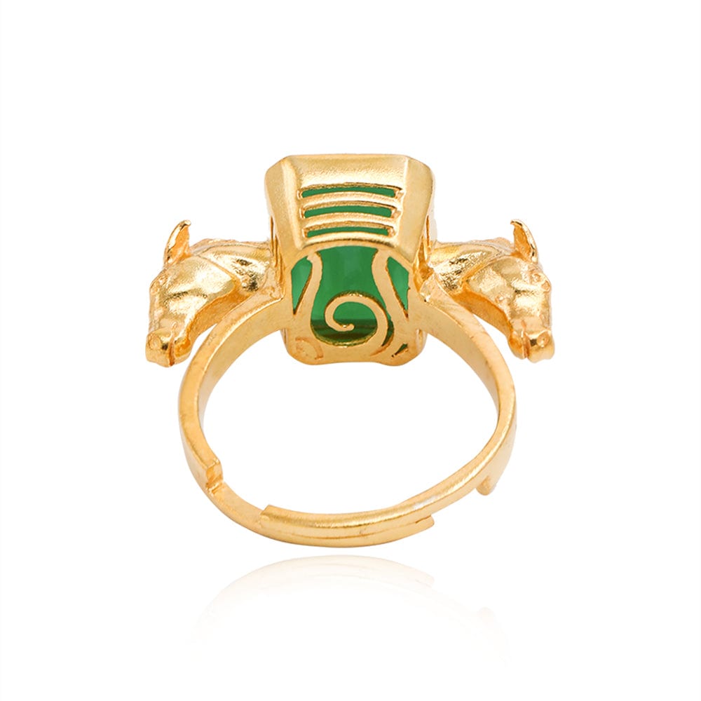SITAYAN Silver Ashwamedh Ring