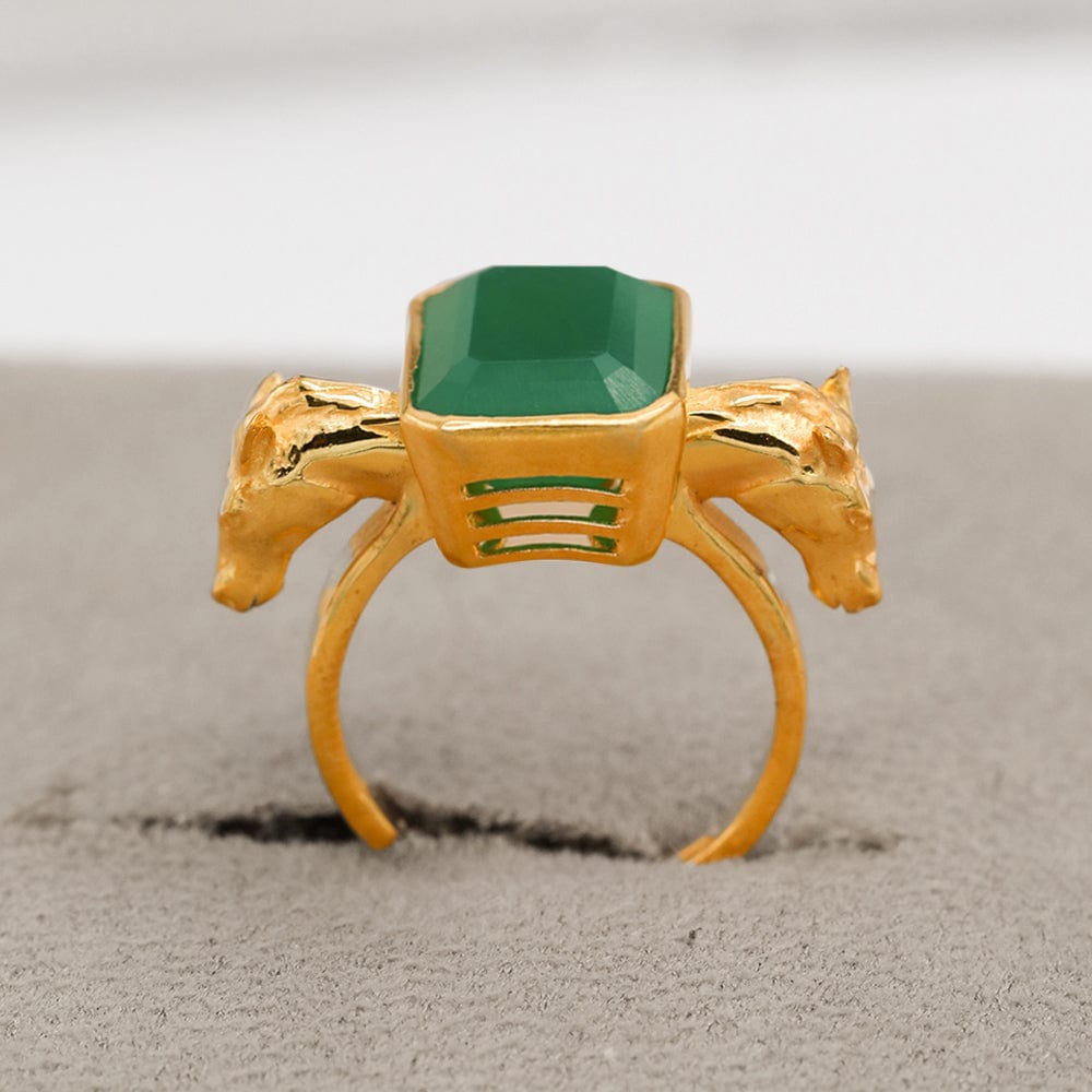 SITAYAN Silver Ashwamedh Ring