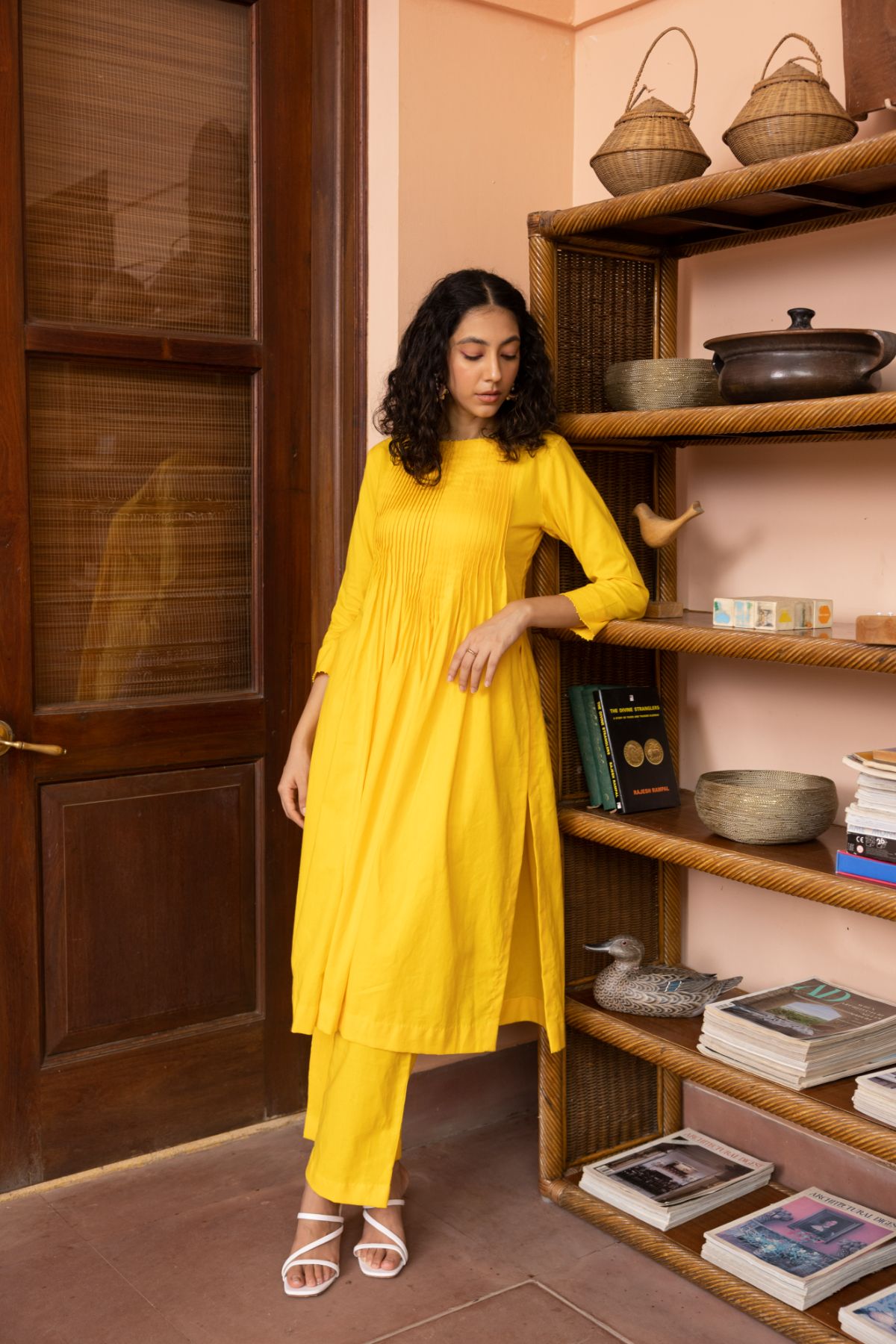 Flamingo Kurta - Yell