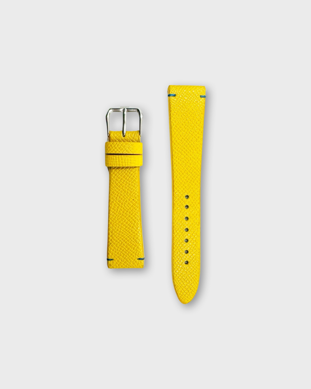 INTRO STRAP - Dark Yellow pure leather band for watches