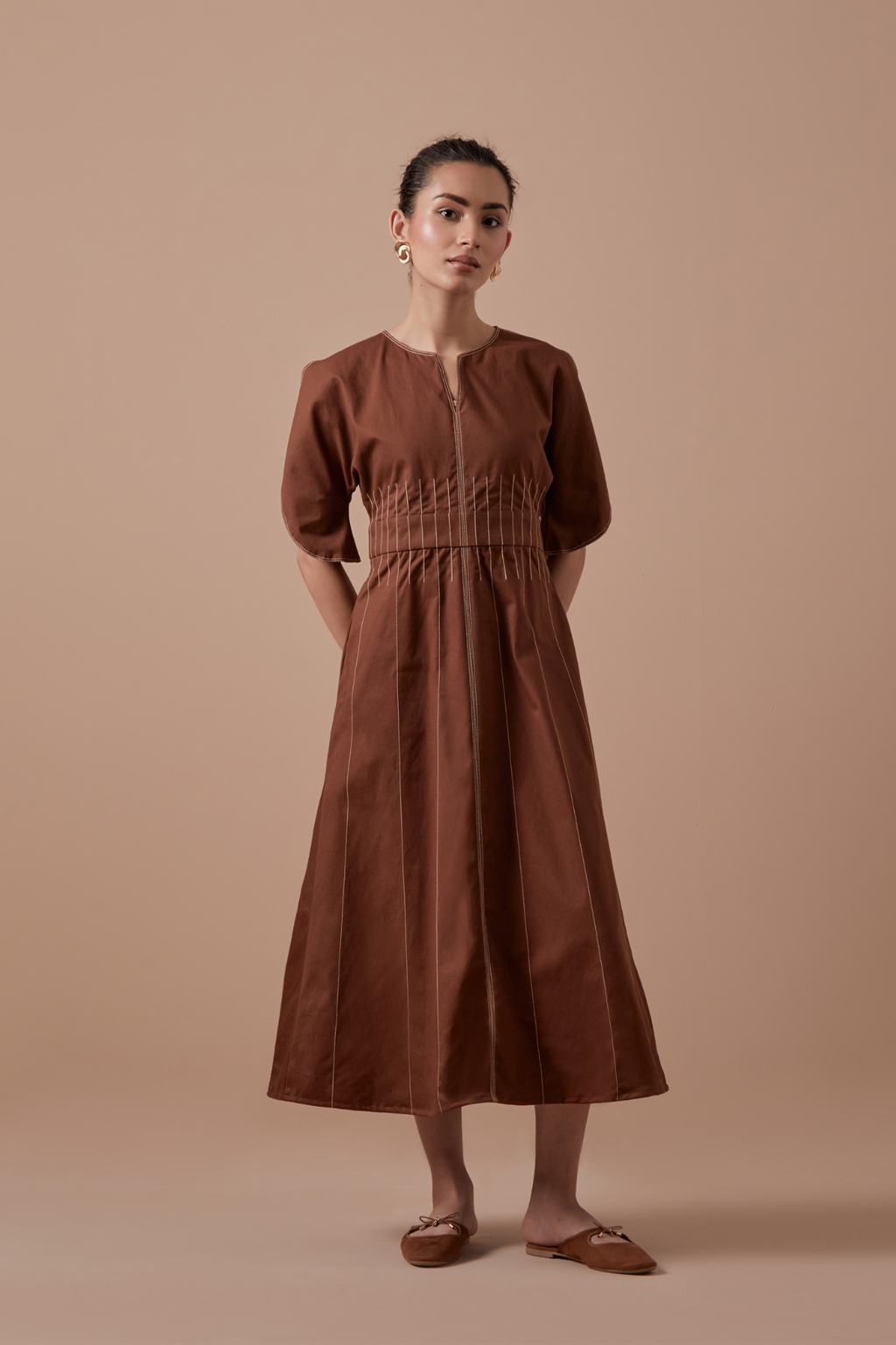 Brown Sole Dress