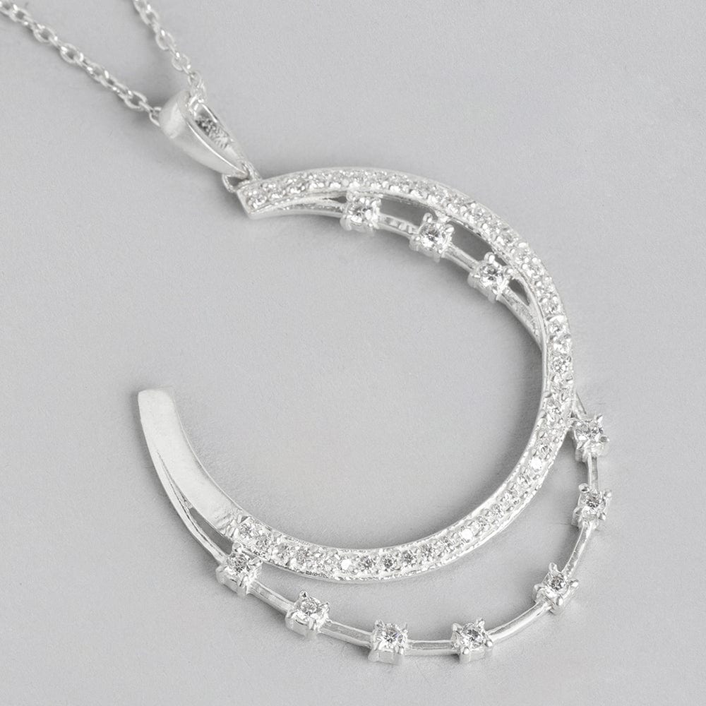 Zircon Silver Necklace