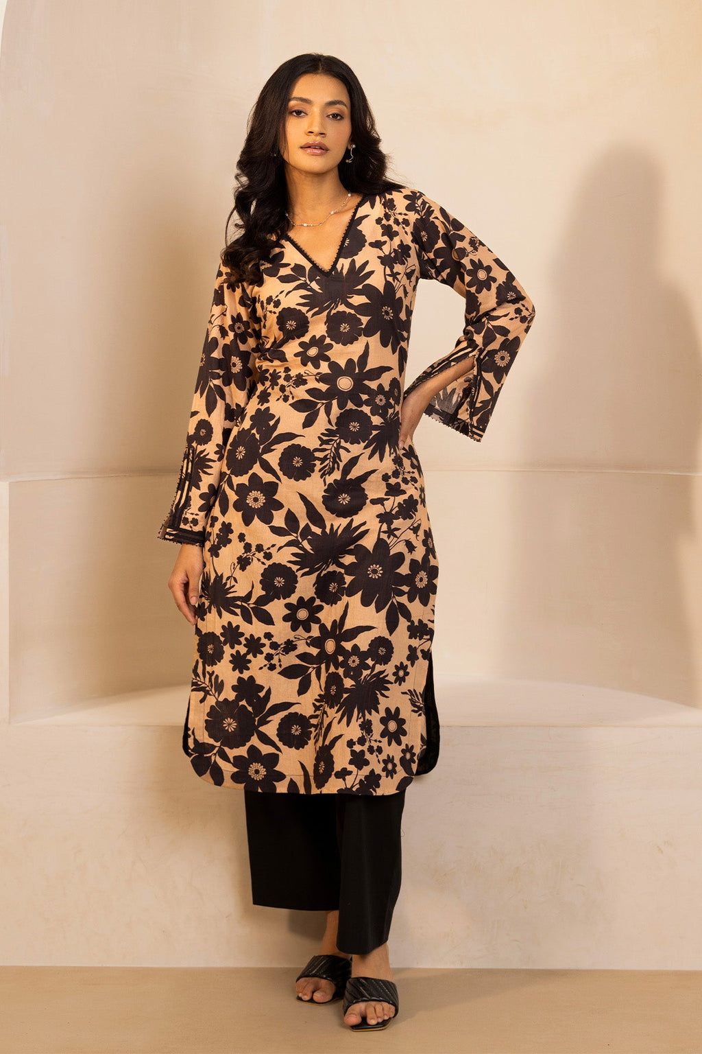 Illusion Kurta Set