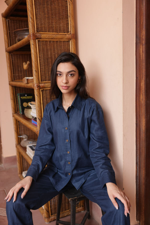 100% Shirt - Navy