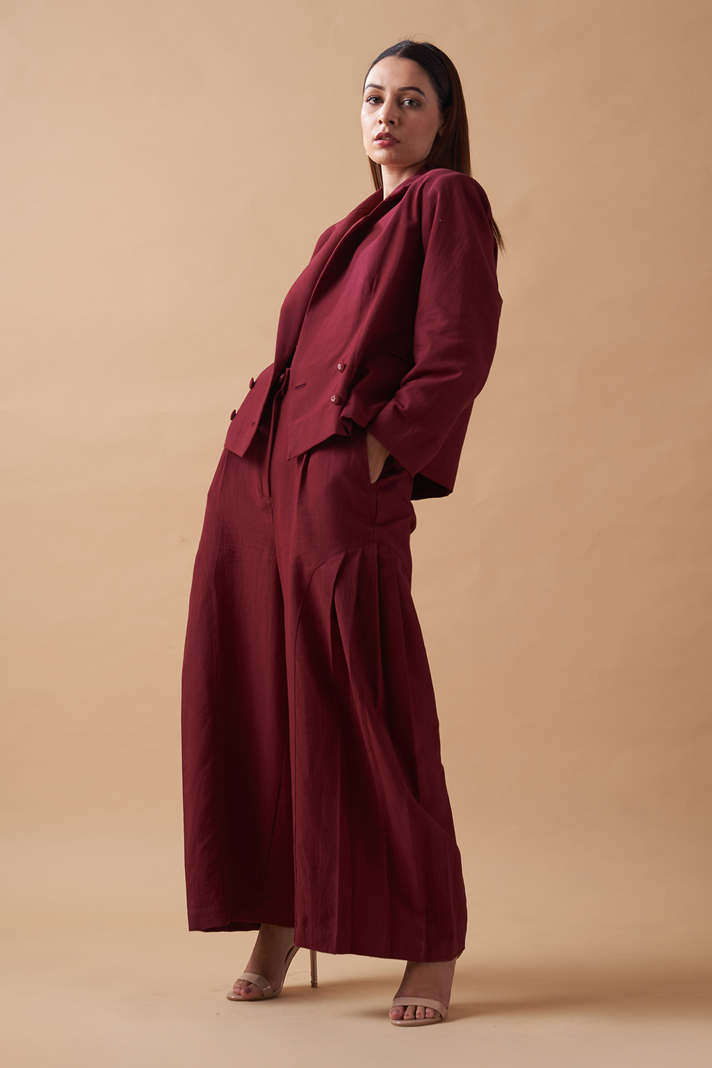Sword of Sharpness Pants - Merlot