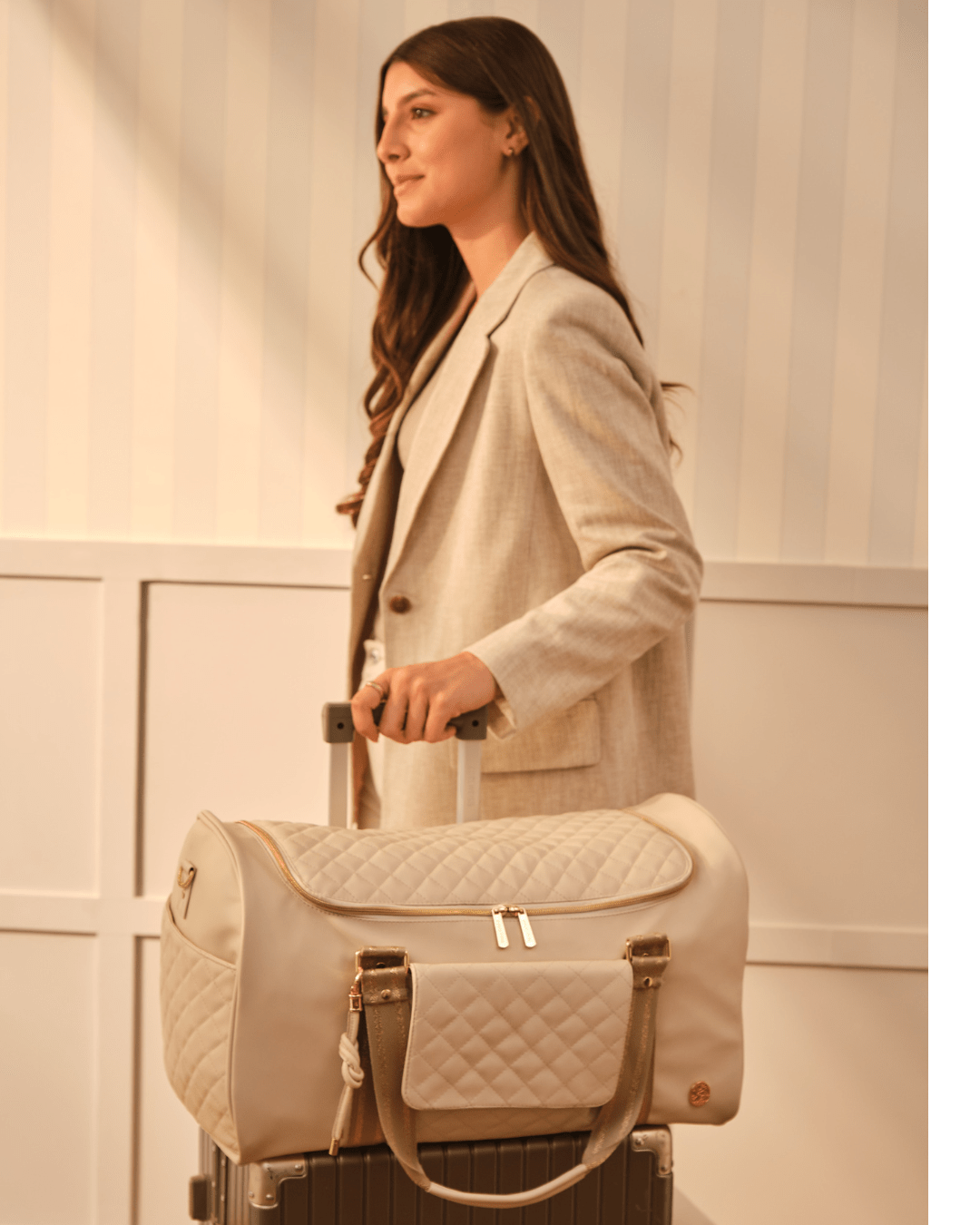 The Voyager Duo  - City Trooper & Mama Mia - Ecru