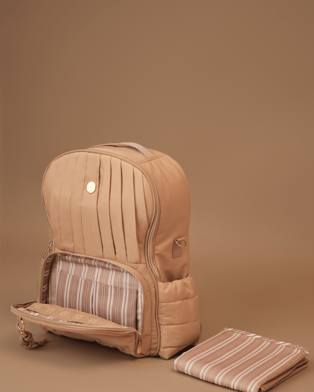 The Coast Diaper Bag - Caramel