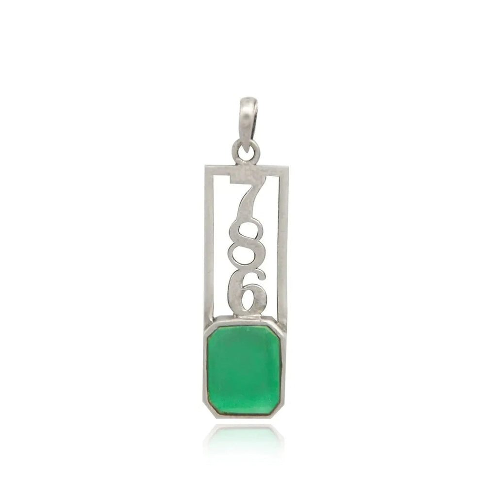 786 Lucky Silver Men's 92.5 Necklace