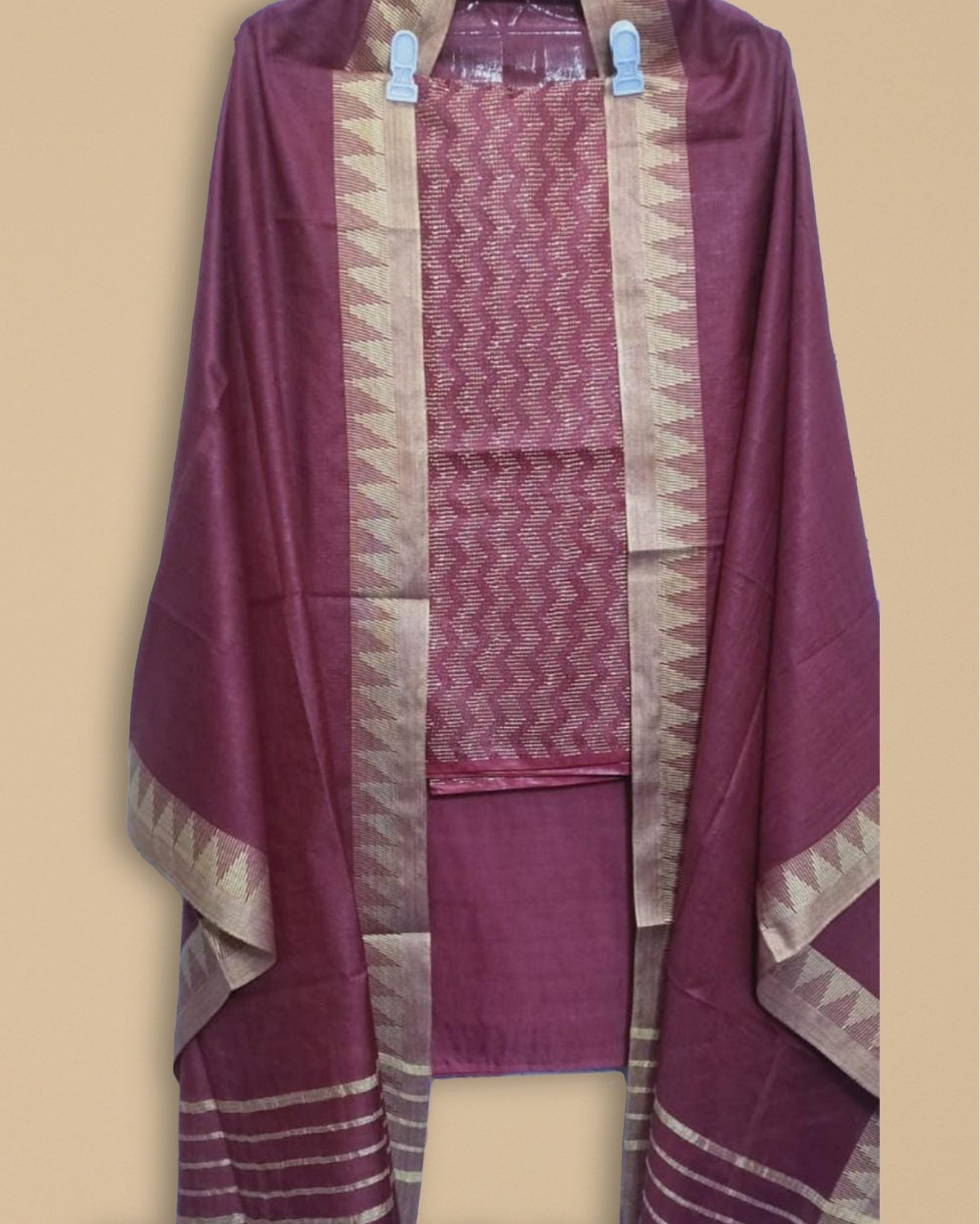 Katan Silk Masterful Handcrafted Wine Suit