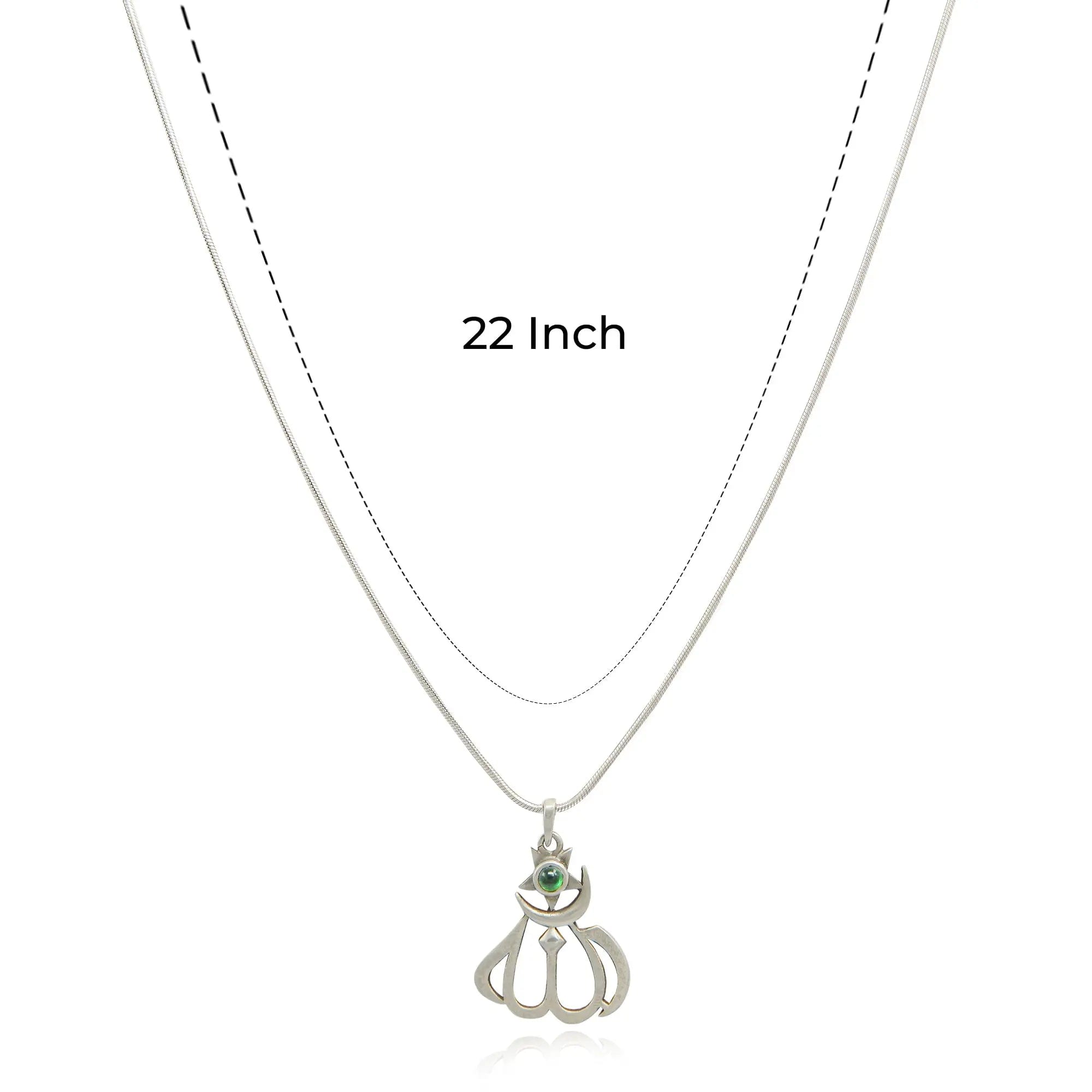 92.5 Men's silver pendant