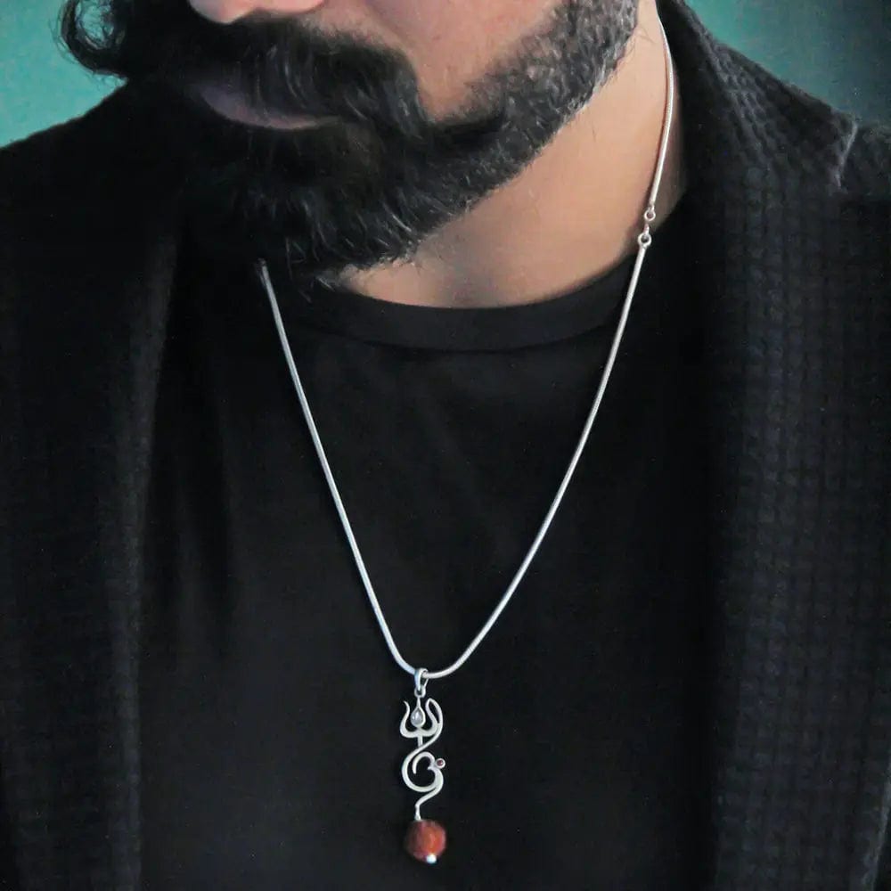 92.5 Om Men's silver Pendant