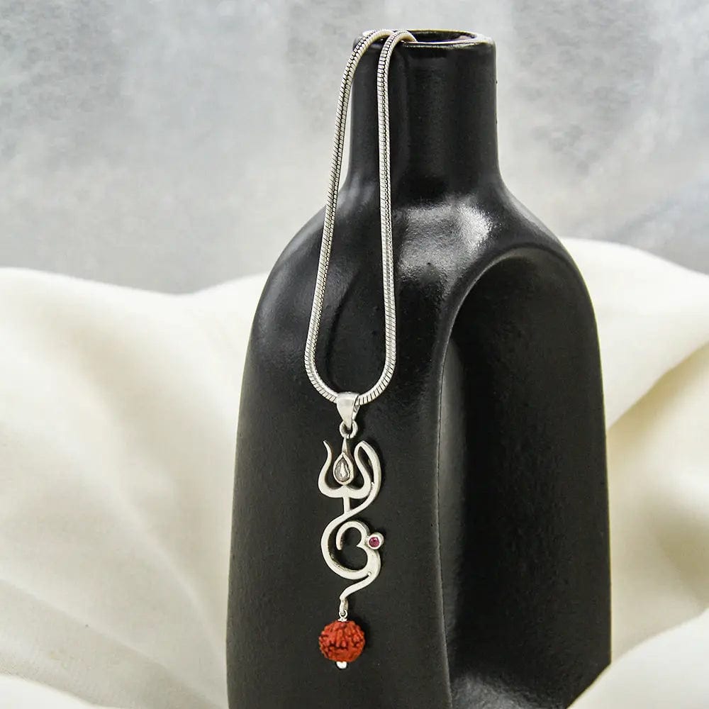 92.5 Om Men's silver Pendant